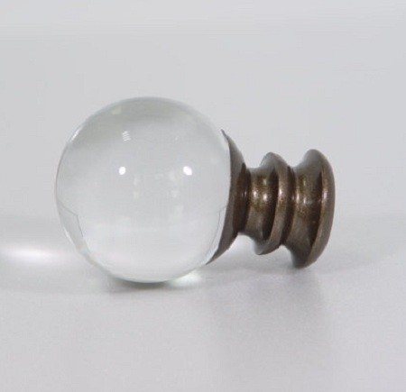 60mm Acrylic Ball Curtain Finial - 60mm_acrylic_ball_curtain_finial